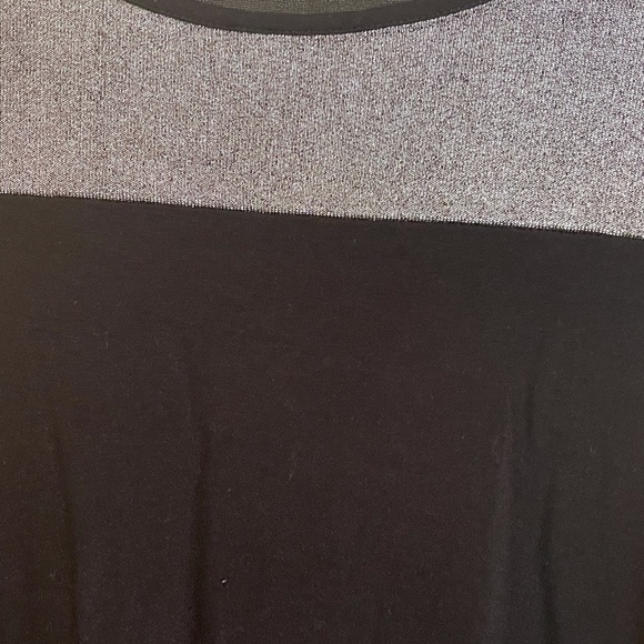 Gray and Black Adora Long Sleeve Top - Picture 3 of 3